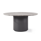 Santorini Outdoor Stone Round Dining Table 60" - Harbour - Harbour - SANO-03I-ALAST-TRGRE