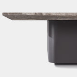 Santorini Outdoor Stone Square Side Table - Harbour - ShopHarbourOutdoor - SANO-11B-ALAST-TRGRE