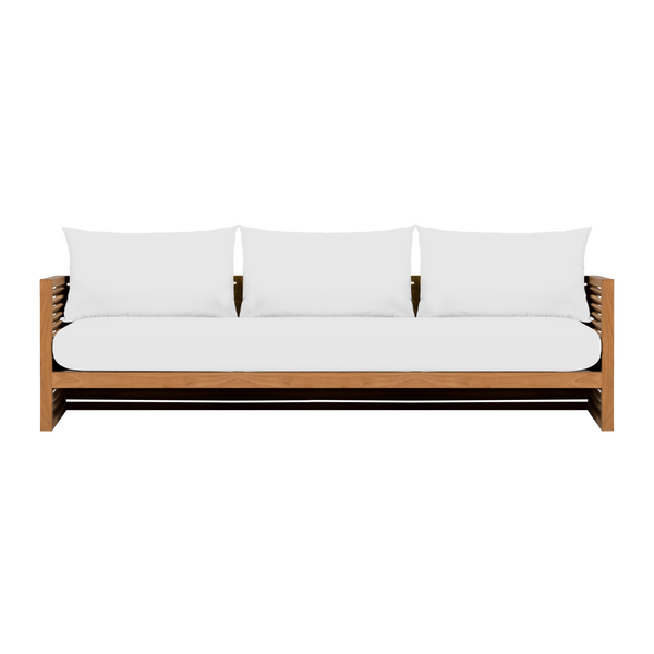 Louver 3 Seat Sofa