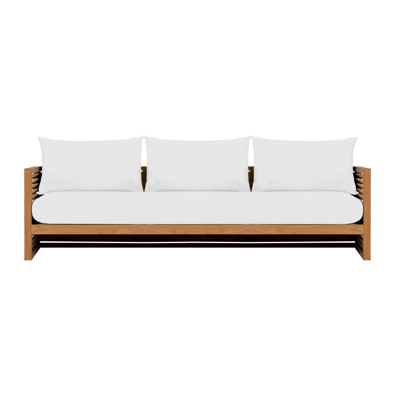 Louver 3 Seat Sofa