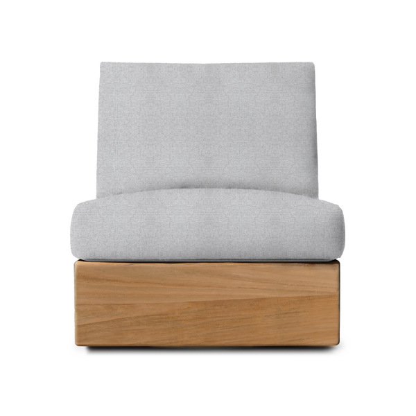 Tulum Armless Swivel Lounge Chair