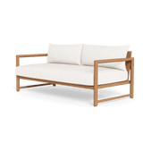 Breeze Xl Teak 2 Seat Sofa | Teak Natural, Panama Blanco,