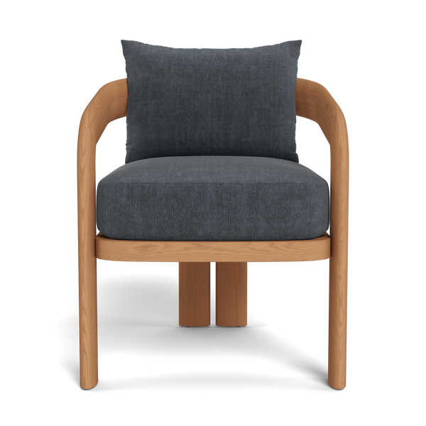 Chloe Dining Chair | Teak Natural, Altona Slate,