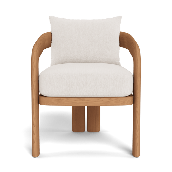 Chloe Dining Chair | Teak Natural, Marley Snow,