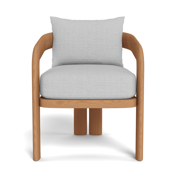 Chloe Dining Chair | Teak Natural, Monterey Silver,