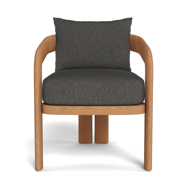 Chloe Dining Chair | Teak Natural, Pebble Smoke,