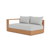 Hayman Teak 2 Seat 1 Arm Left - Harbour - ShopHarbourOutdoor - HYTK-06CL-TENAT-BAWHI-COPSAN