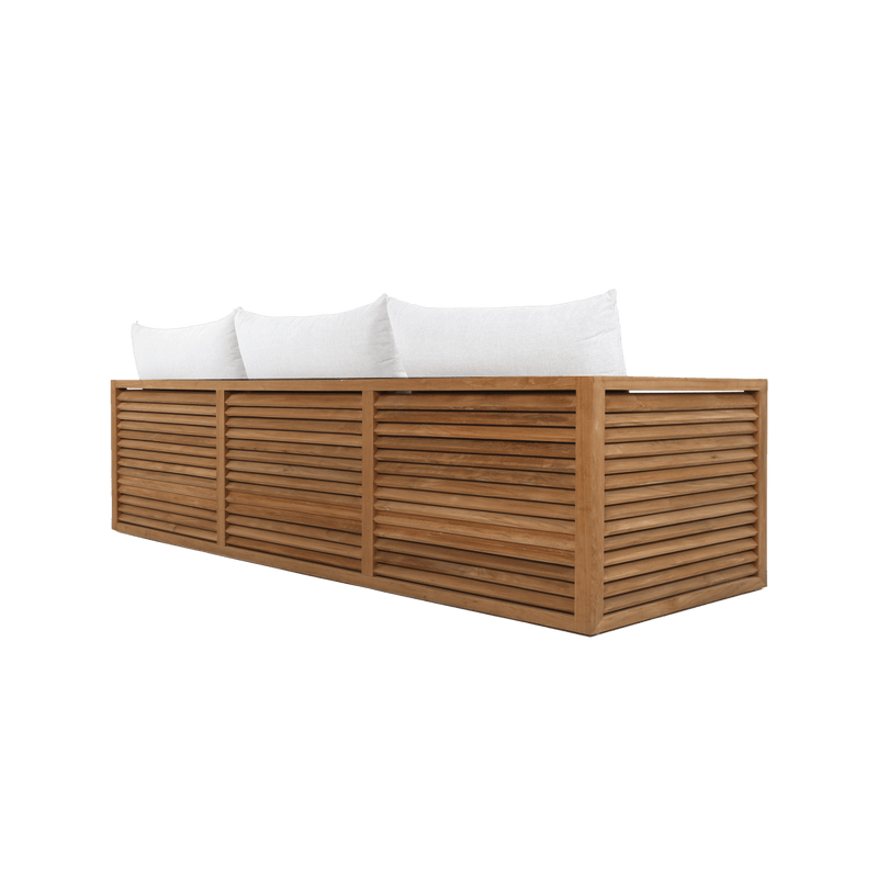 Louver 3 Seat Sofa - Harbour - Harbour - LOUV-05A-TENAT-BAWHI-CANNAT