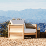 Louver Lounge Chair - Harbour - Harbour - LOUV-08A-TENAT-BAWHI-CASSLA