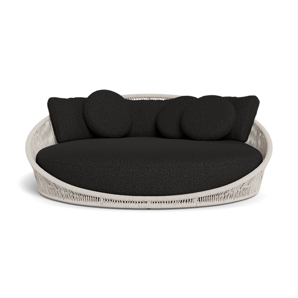 Maui Daybed | Rope Shell, Copacabana Midnight, Aluminum Taupe