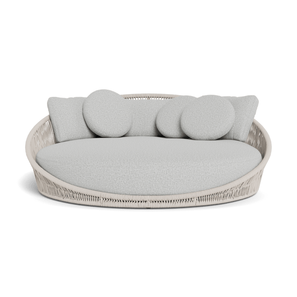 Maui Daybed | Rope Shell, Copacabana Sand, Aluminum Taupe