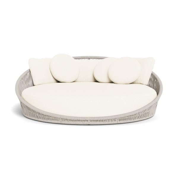 Maui Daybed | Rope Shell, Riviera Ivory, Aluminum Taupe