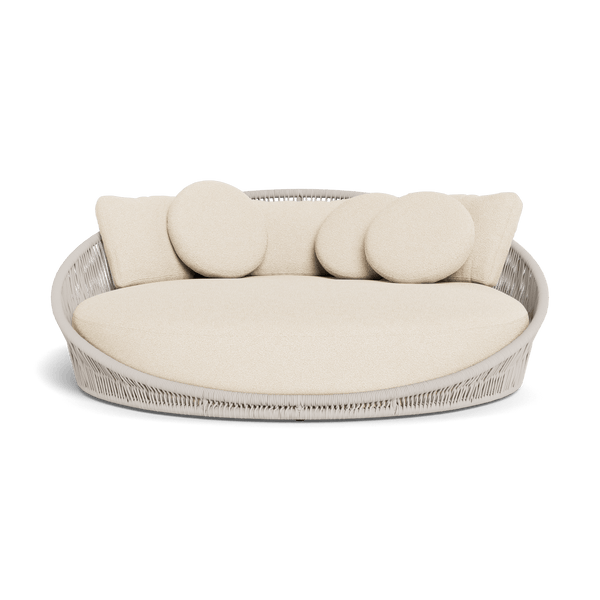 Maui Daybed | Rope Shell, Riviera Sand, Aluminum Taupe