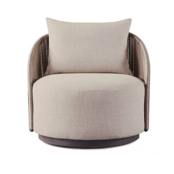 Milan Swivel Lounge Chair - Harbour - Harbour - MILA-08F-ALBRZ-TWDUN-AGOPIE