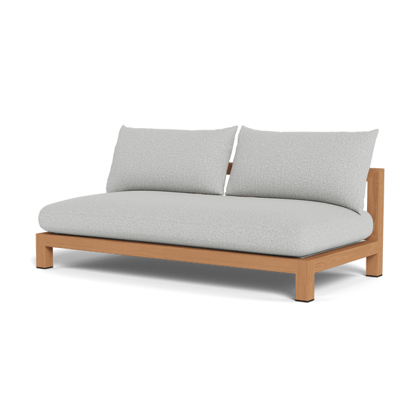 Pacific 2 Seat Armless Sofa - Harbour - ShopHarbourOutdoor - PACI-06B-TENAT-BAWHI-COPSAN