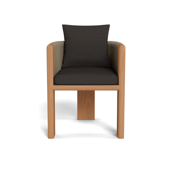 Palm Beach Teak Dining Chair | Teak Natural, Bateau Teak, Rope Stone