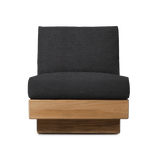 Tulum Armless Lounge Chair - Harbour - Harbour - TULU-08B-TENAT-AGOGRA