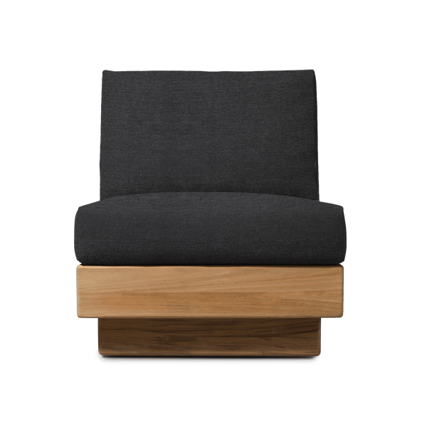 Tulum Armless Lounge Chair - Harbour - Harbour - TULU-08B-TENAT-AGOGRA