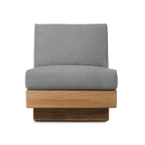 Tulum Armless Lounge Chair - Harbour - Harbour - TULU-08B-TENAT-AGOPIE