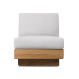Tulum Armless Lounge Chair - Harbour - Harbour - TULU-08B-TENAT-PANBLA