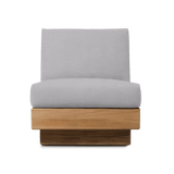 Tulum Armless Lounge Chair - Harbour - Harbour - TULU-08B-TENAT-PANCLO