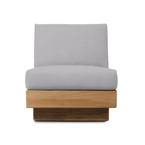 Tulum Armless Lounge Chair - Harbour - Harbour - TULU-08B-TENAT-PANCLO
