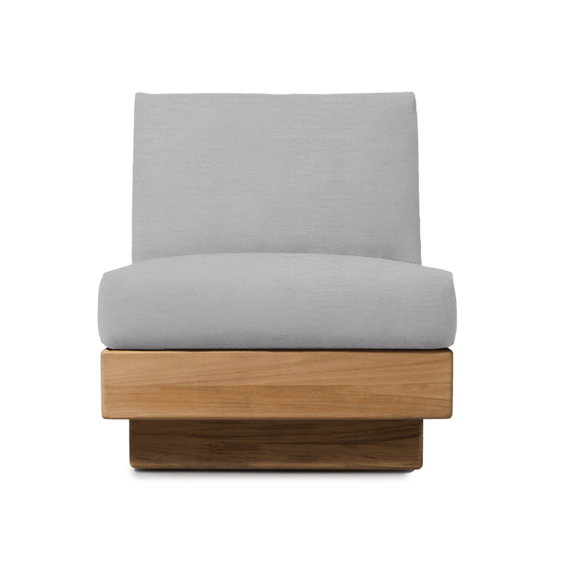 Tulum Armless Lounge Chair - Harbour - Harbour - TULU-08B-TENAT-PANCLO