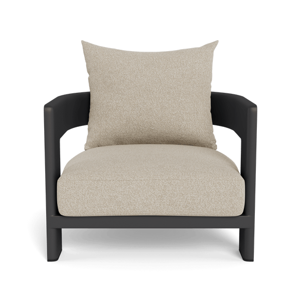 Victoria Lounge Chair | Aluminum Asteroid, Siesta Taupe,