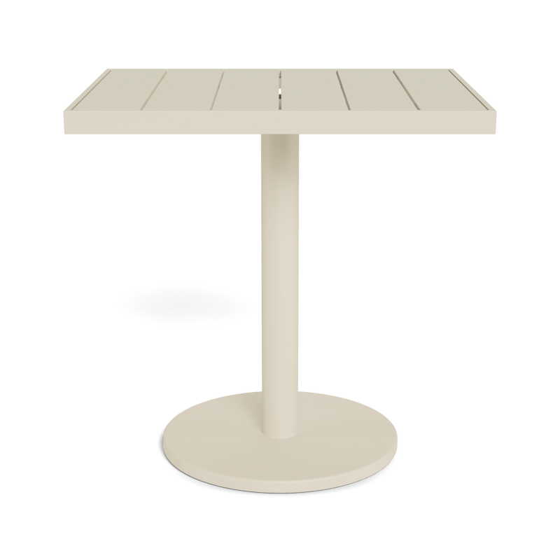 Vienna 24x30" Rectangle Bistro Table | Aluminum Bone, Aluminum Bone,