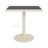 Vienna 24x30" Rectangle Bistro Table | Aluminum Bone, HPCL Charcoal,