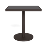 Vienna 24x30" Rectangle Bistro Table | Aluminum Bronze, HPCL Charcoal,