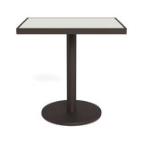 Vienna 24x30" Rectangle Bistro Table | Aluminum Bronze, HPCL White,