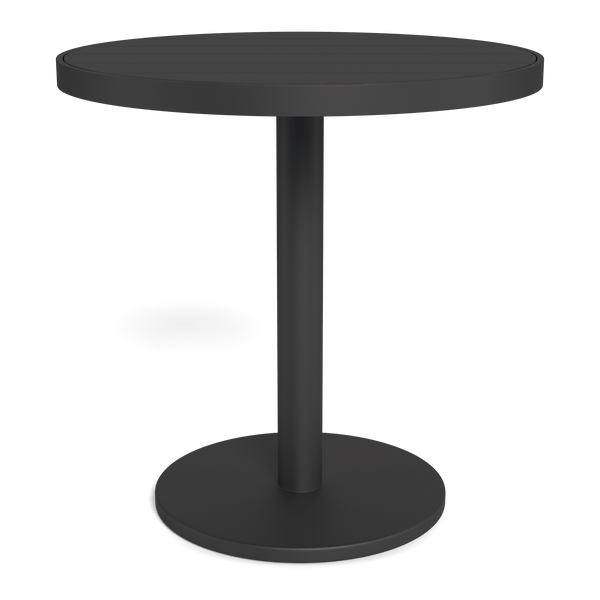 Vienna 30" Round Bistro Table | Aluminum Asteroid, Aluminum Asteroid,