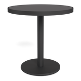 Vienna 30" Round Bistro Table | Aluminum Asteroid, HPCL Charcoal,