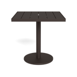 Vienna 30" Square Bistro Table | Aluminum Bronze, Aluminum Bronze,