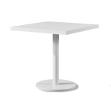 Vienna 30" Square Bistro Table | Aluminum White, HPCL White,