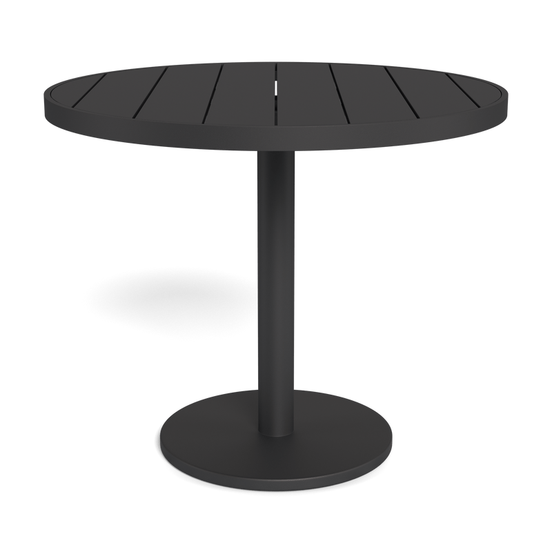 Vienna 36" Round Bistro Table | Aluminum Asteroid, Aluminum Asteroid,