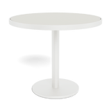 Vienna 36" Round Bistro Table | Aluminum White, HPCL White,