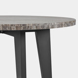 MLB Aluminum Round Dining Table - Harbour