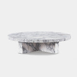 Siena Round Plank Coffee Table - Harbour