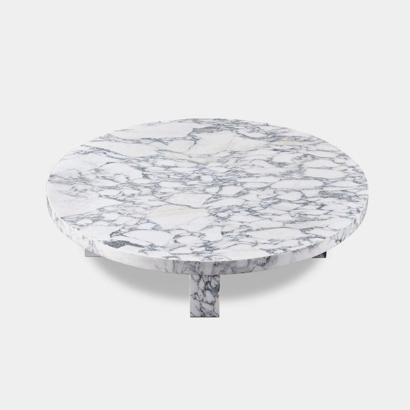 Siena Round Plank Coffee Table - Harbour