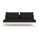 BALMORAL 2 SEAT ARMLESS SOFA - Harbour - ShopHarbourOutdoor - BALM-06B-ALWHI-STWHI-COPMID