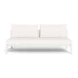 BALMORAL 2 SEAT ARMLESS SOFA - Harbour - ShopHarbourOutdoor - BALM-06B-ALWHI-STWHI-PANBLA