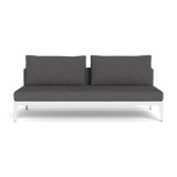 BALMORAL 2 SEAT ARMLESS SOFA - Harbour - ShopHarbourOutdoor - BALM-06B-ALWHI-STWHI-RIVSLA