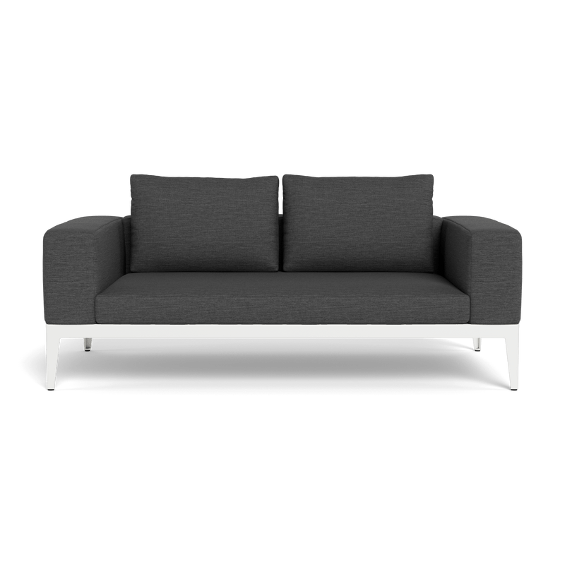 BALMORAL 2 SEAT SOFA - Harbour - ShopHarbourOutdoor - BALM-06A-ALWHI-STWHI-AGOGRA