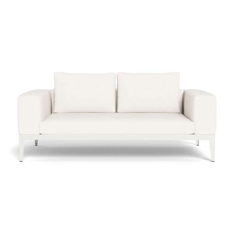 BALMORAL 2 SEAT SOFA - Harbour - ShopHarbourOutdoor - BALM-06A-ALWHI-STWHI-PANBLA