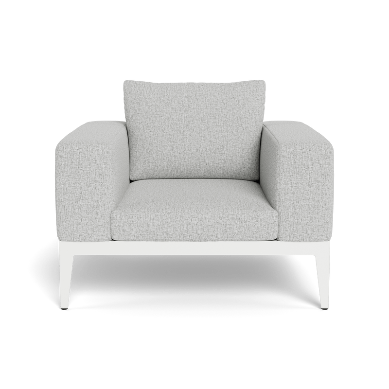 BALMORAL LOUNGE CHAIR - Harbour - ShopHarbourOutdoor - BALM-08A-ALWHI-STWHI-COPSAN