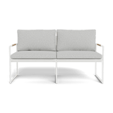 Breeze 2 Seat Sofa - Harbour - ShopHarbourOutdoor - BREE-06A-ALWHI-BAWHI-COPSAN