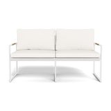 Breeze 2 Seat Sofa - Harbour - ShopHarbourOutdoor - BREE-06A-ALWHI-BAWHI-PANBLA