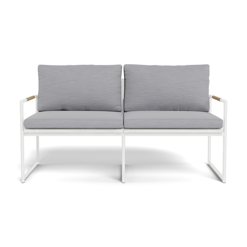 Breeze 2 Seat Sofa - Harbour - ShopHarbourOutdoor - BREE-06A-ALWHI-BAWHI-PANCLO